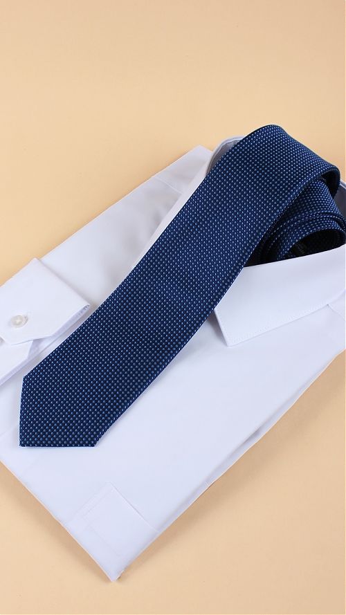 Фото Голубой мужской галстук (70мм) 