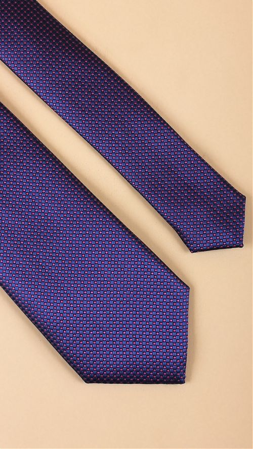 Фото Мужской галстук 70мм фиолетовый