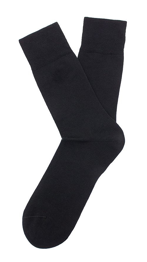 Фото Черные мужские носки из бамбука