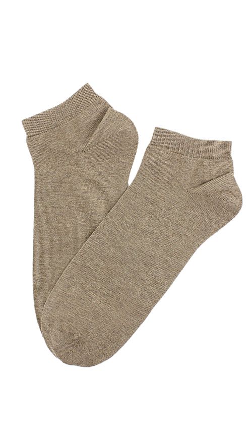 Фото Бежевые короткие мужские носки