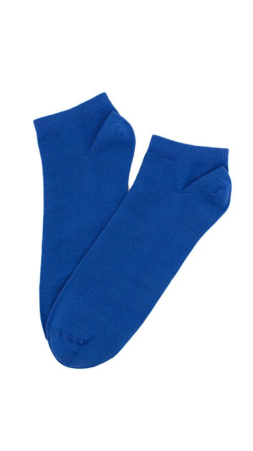 Фото Синие короткие мужские носки