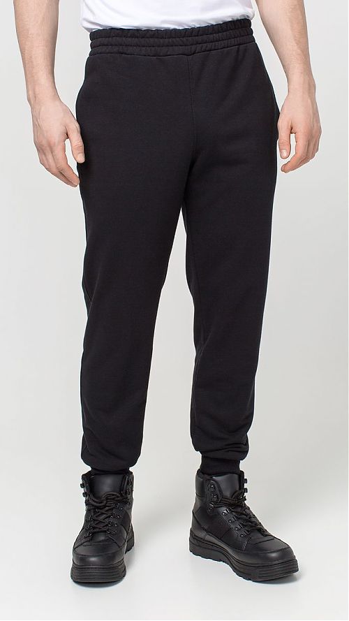 Фото Утепленные повседневные мужские брюки на резинке