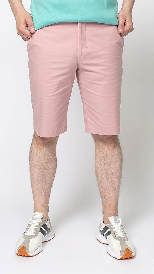 Фото Розовые мужские джинсы