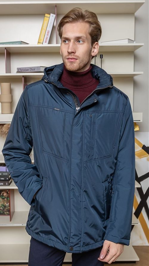 Фото Мужская демисезонная куртка  двухслойной мембранной ткани