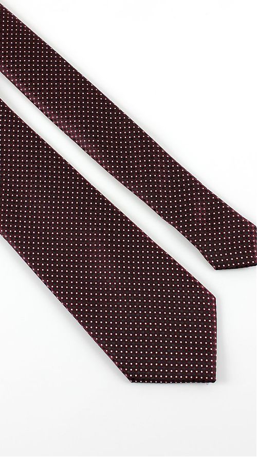 Фото Мужской коричневый галстук
