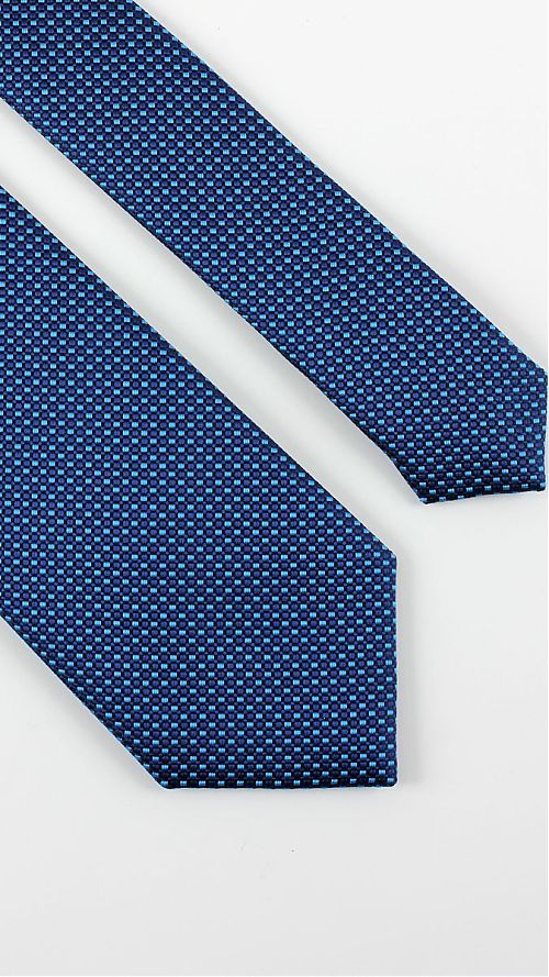 Фото Голубой мужской галстук (70мм) 