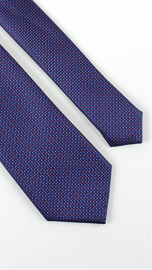 Фото Мужской синий галстук