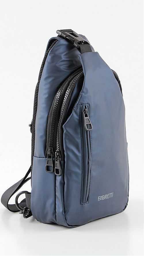 Фото Мусжкой синий дорожный рюкзак