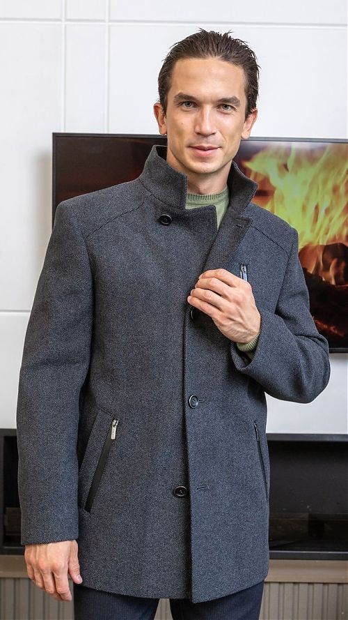 Купить пальто приталенное недорого в Москве с доставкой - Интернет магазин мужской одежды ЭSTET