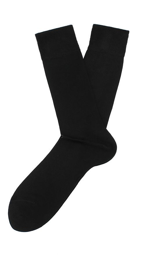 Фото Черные мужские носки из бамбука